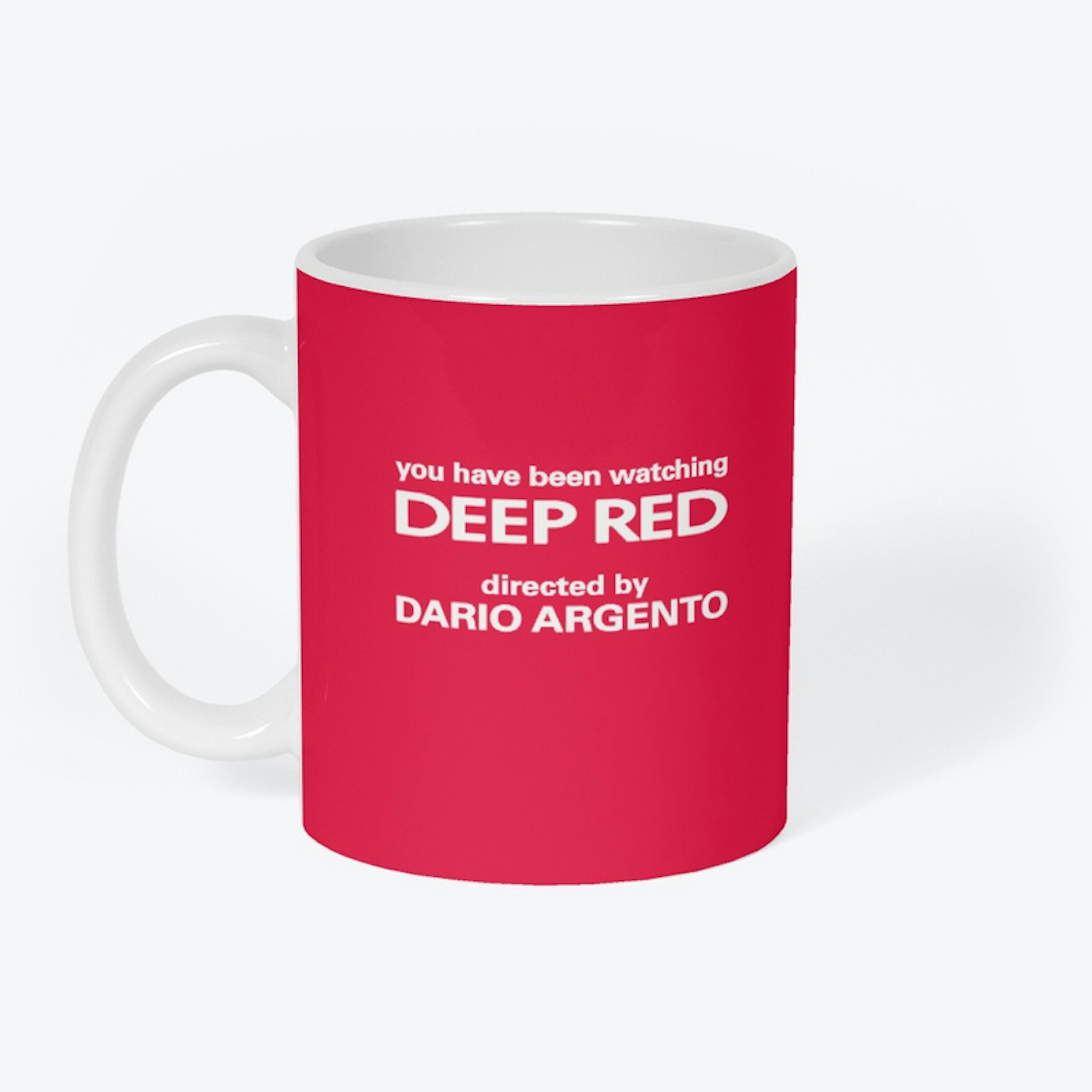 Deep Red End Credit Mug