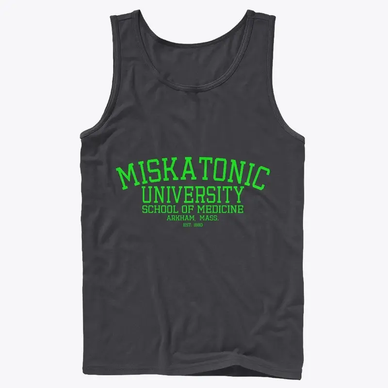 Miskatonic University - Green text