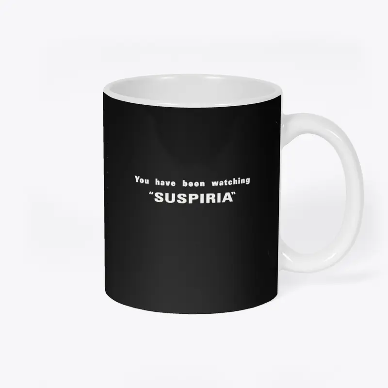 Suspiria Tagline/End Credit Mug