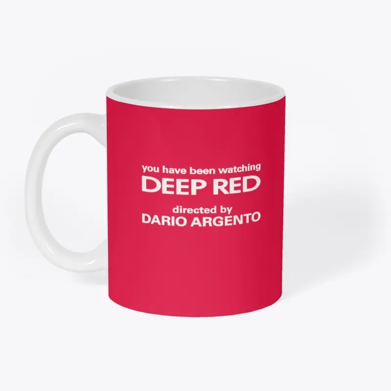 Deep Red End Credit Mug