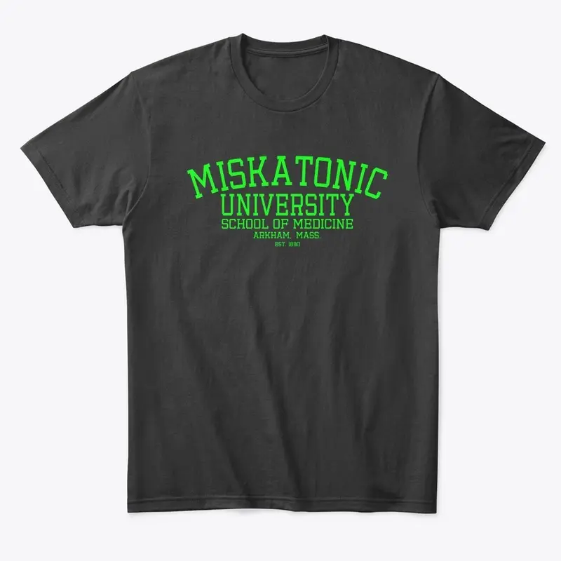 Miskatonic University - Green text